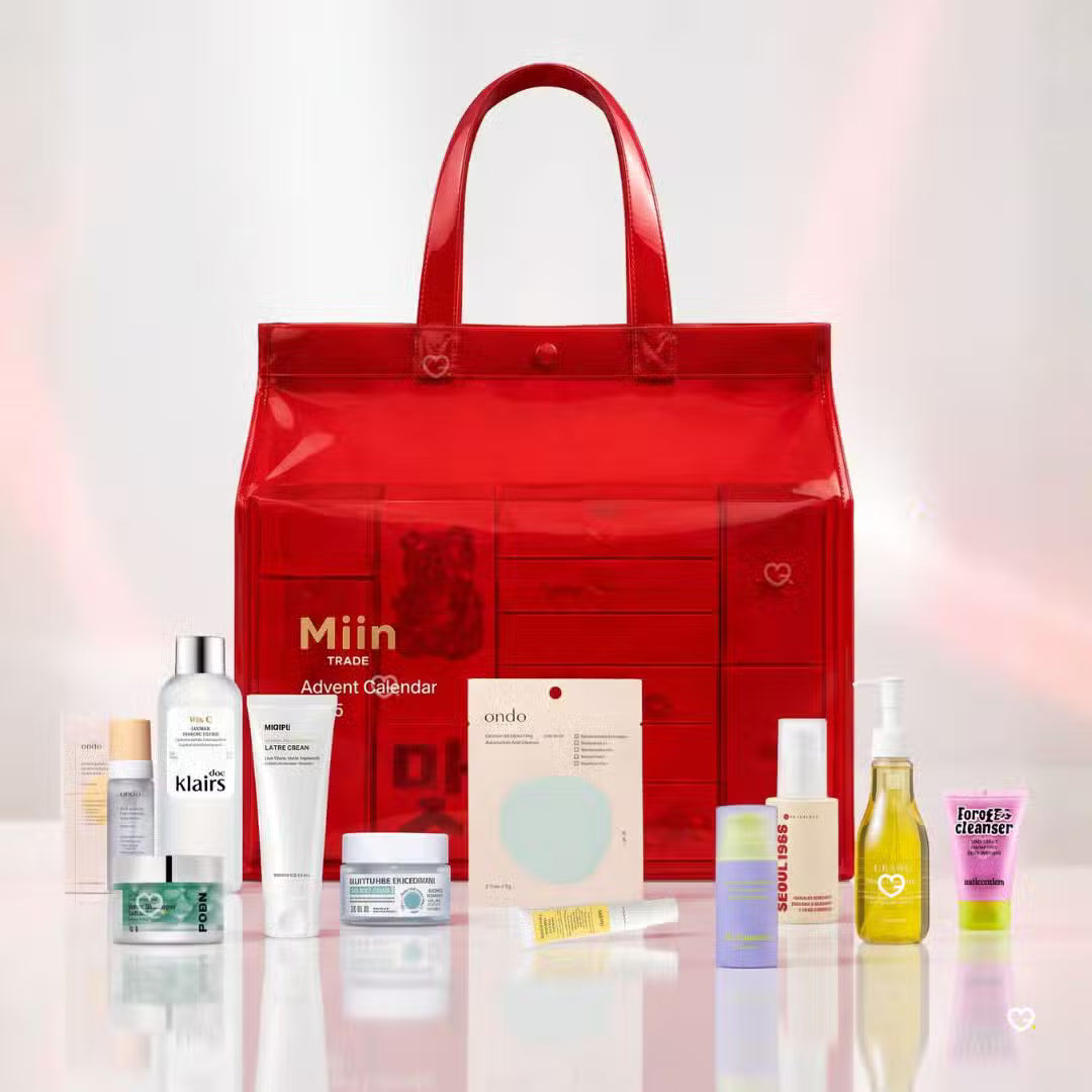 Calendario de Adviento Miin Cosmetics 2026 — K-Beauty