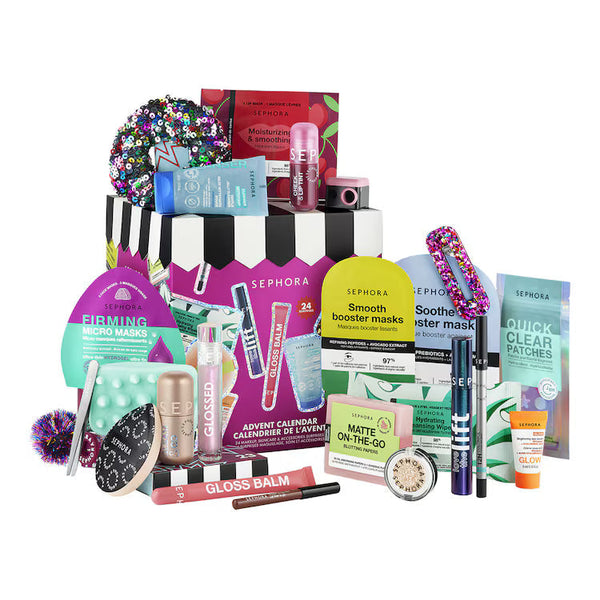 CALENDARIO DE ADVIENTO - 24 sorpresas de maquillaje, cuidado facial y accesorios